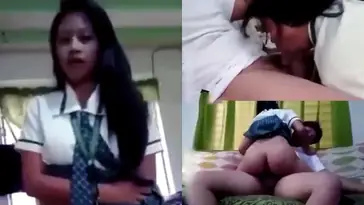 Pelajar School Ngewe Mumpung Rumah Sepi Ganas