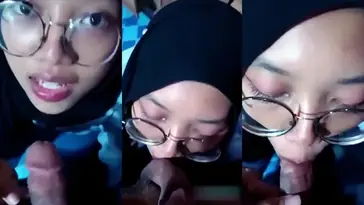 Ukhti Berhijab Sepong Batang Nikmat Banget